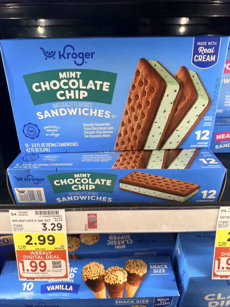 kroger ice cream sandwiches shelf image (7)