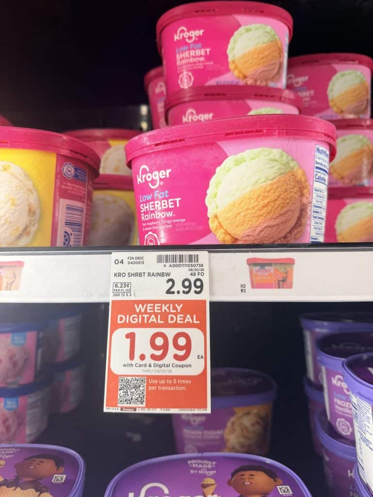 kroger ice cream shelf image (3)