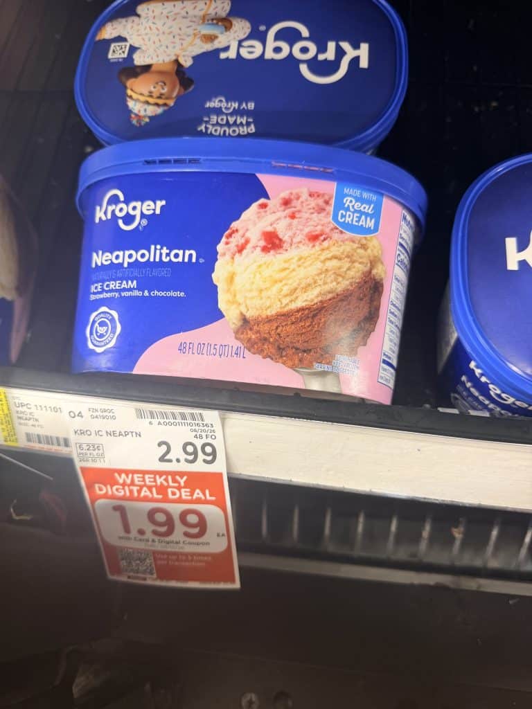 kroger ice cream shelf image (3)