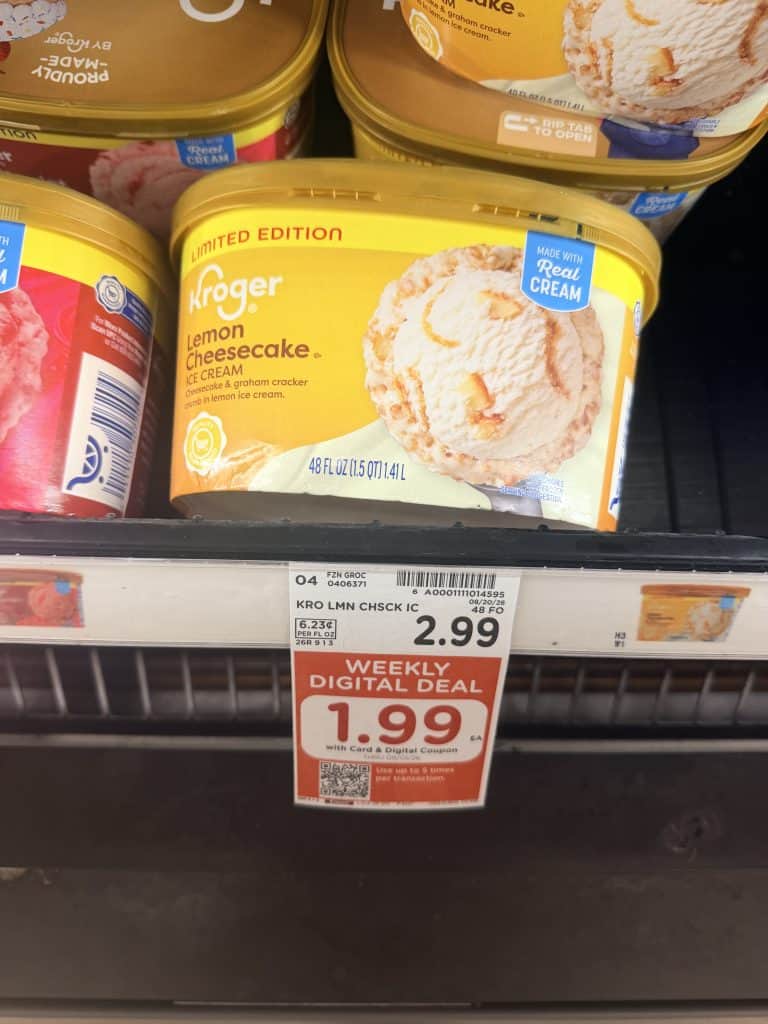 kroger ice cream shelf image (3)