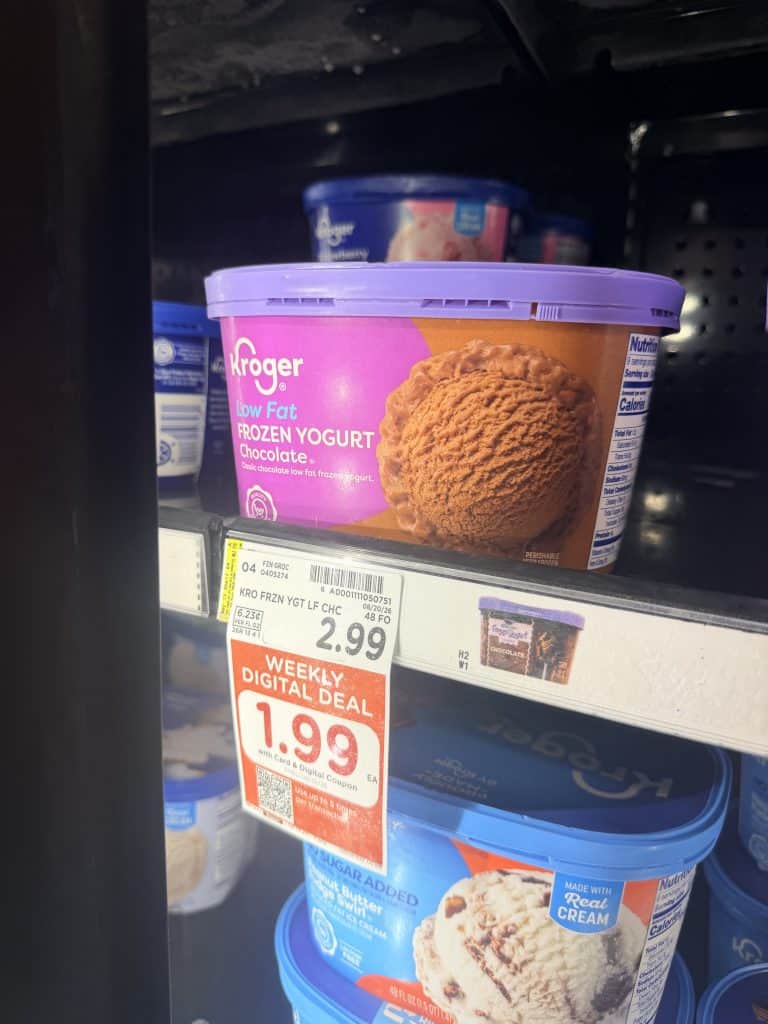 kroger ice cream shelf image (3)