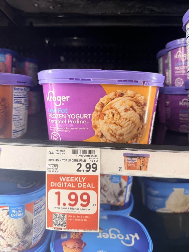 kroger ice cream shelf image (3)