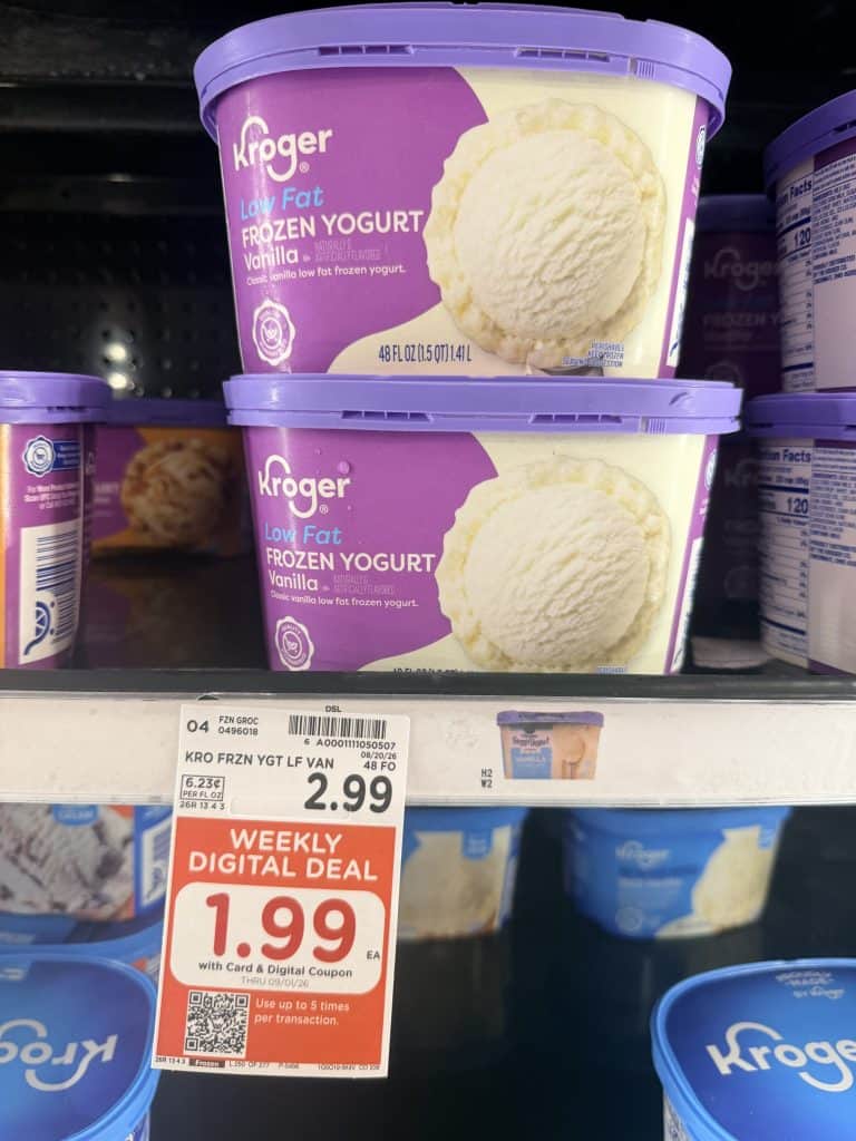 kroger ice cream shelf image (3)