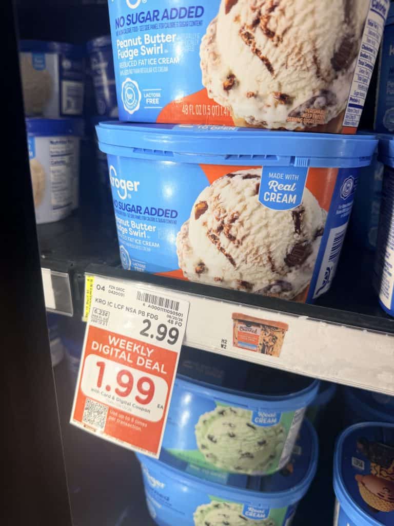 kroger ice cream shelf image (3)