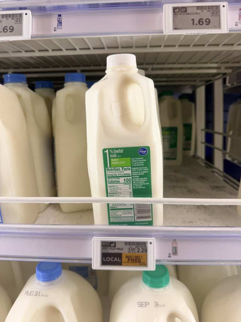 kroger milk shelf image (3)