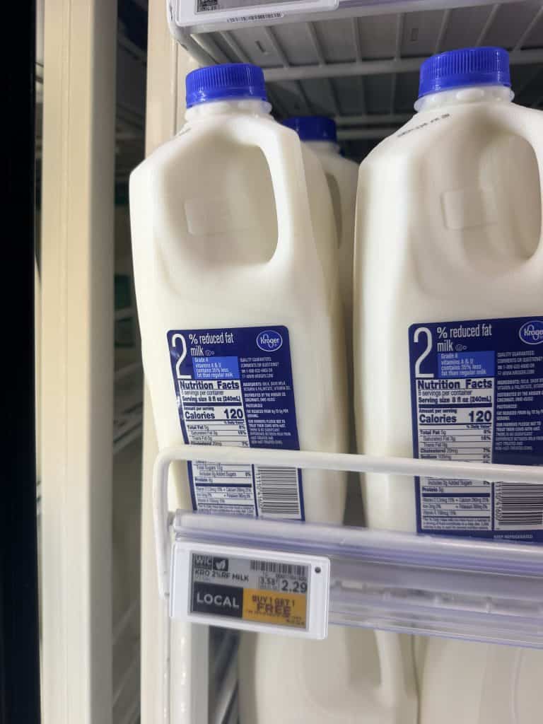 kroger milk shelf image (3)