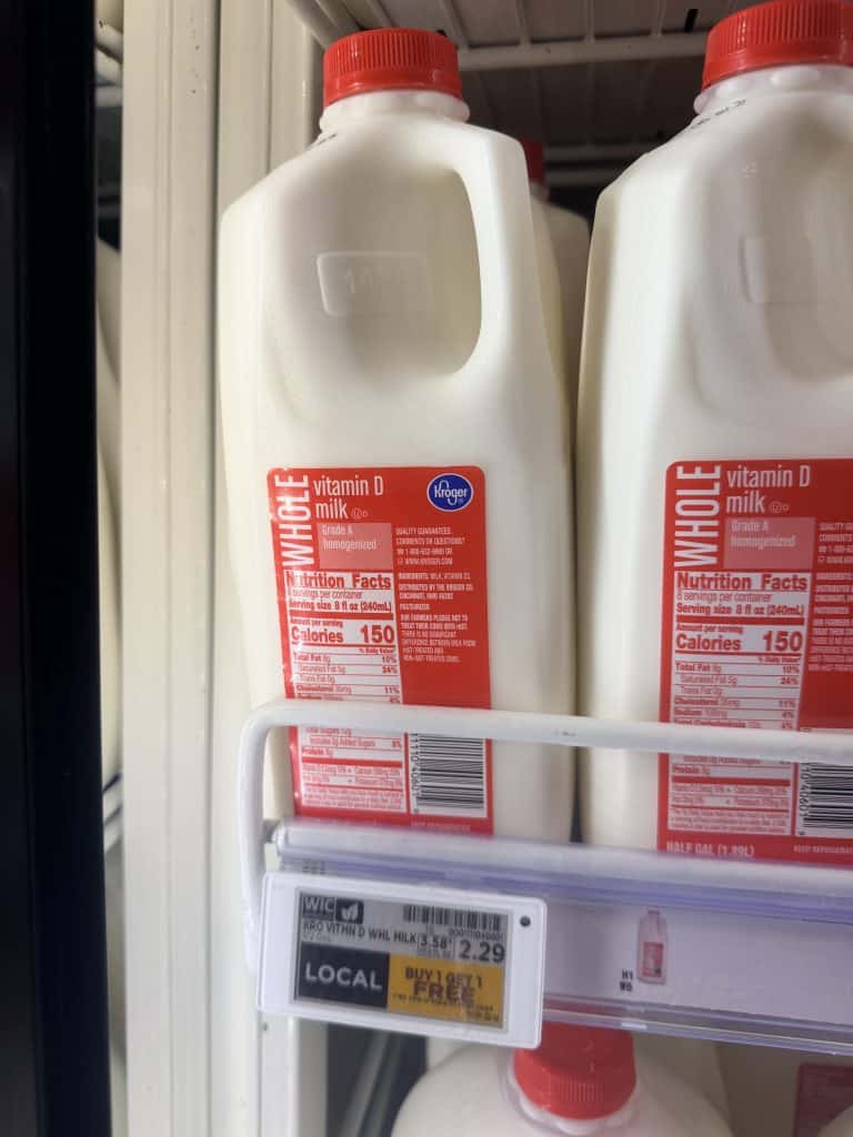 kroger milk shelf image (3)