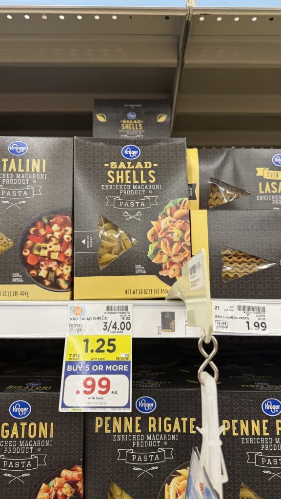 kroger pasta shelf image (8)