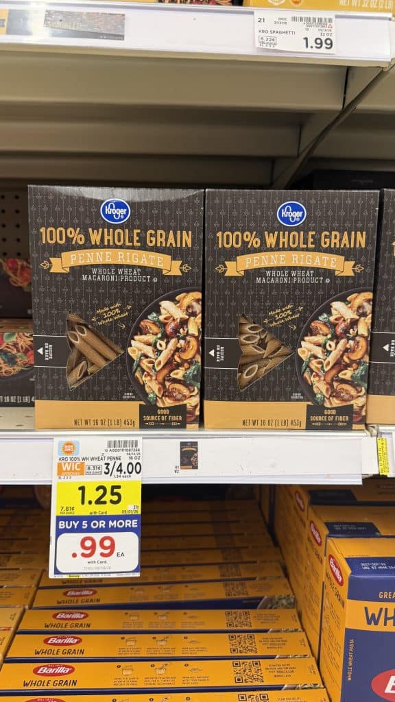 kroger pasta shelf image (8)