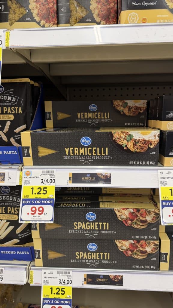 kroger pasta shelf image (8)