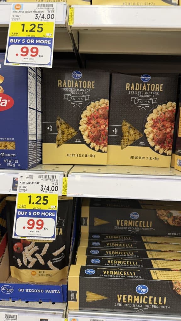 kroger pasta shelf image (8)