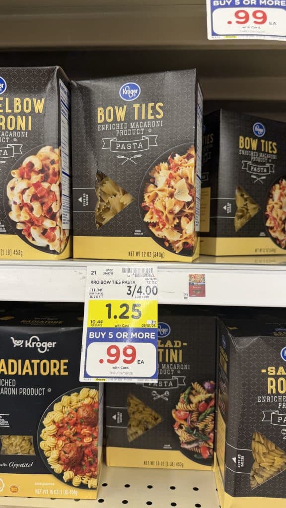 kroger pasta shelf image (8)