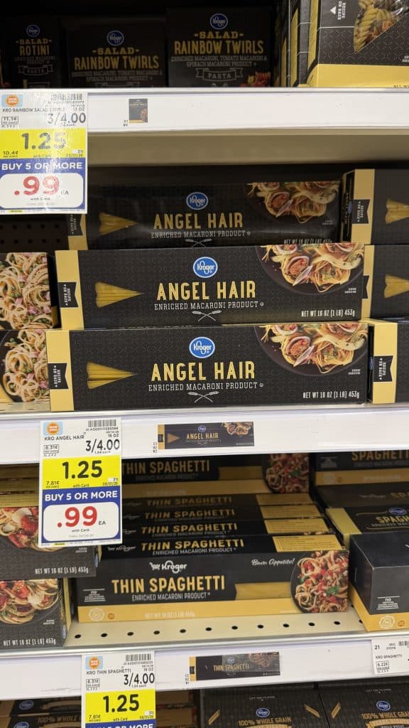 kroger pasta shelf image (8)