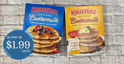 krusteaz buttermilk pancake mixes kroger krazy