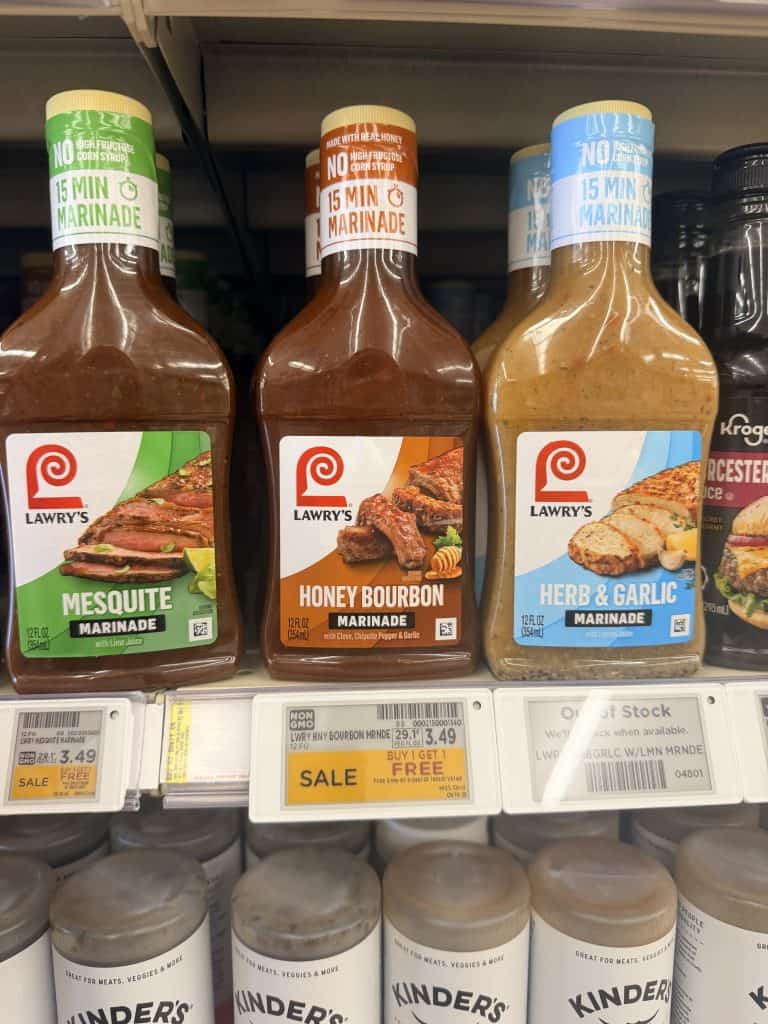 lawry's marinades kroger shelf image (1)