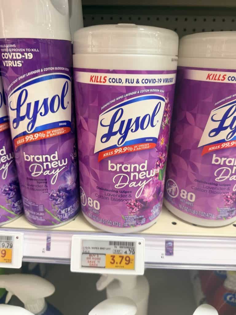 lysol wipes kroger shelf image (1)