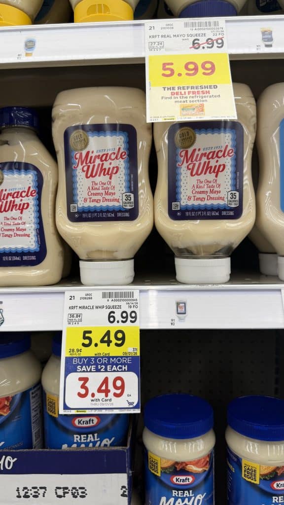 miracle whip kroger shelf image (5)