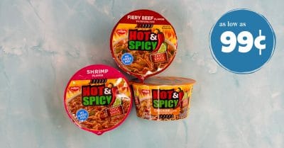 nissin hot and spicy noodle bowls kroger krazy