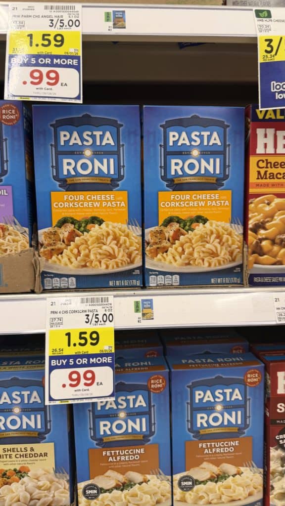pasta roni kroger shelf image (1)