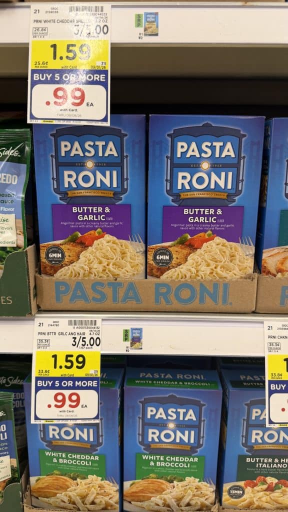 pasta roni kroger shelf image (4)