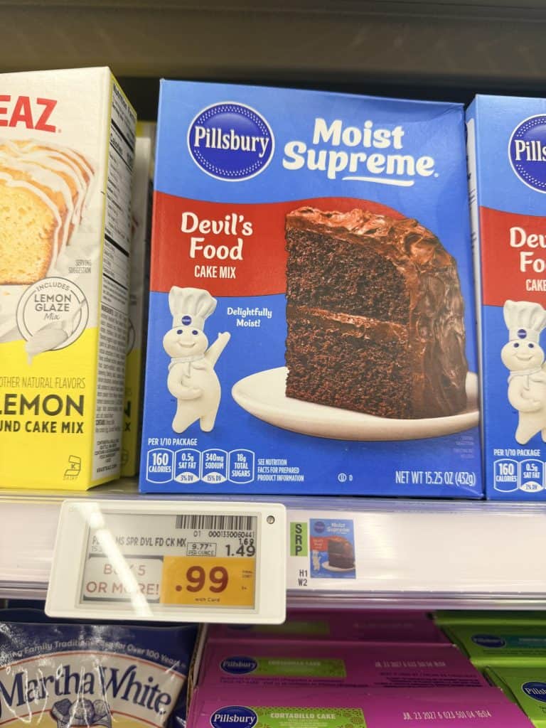 pillsbury cake mix and frosting kroger shelf image (8)