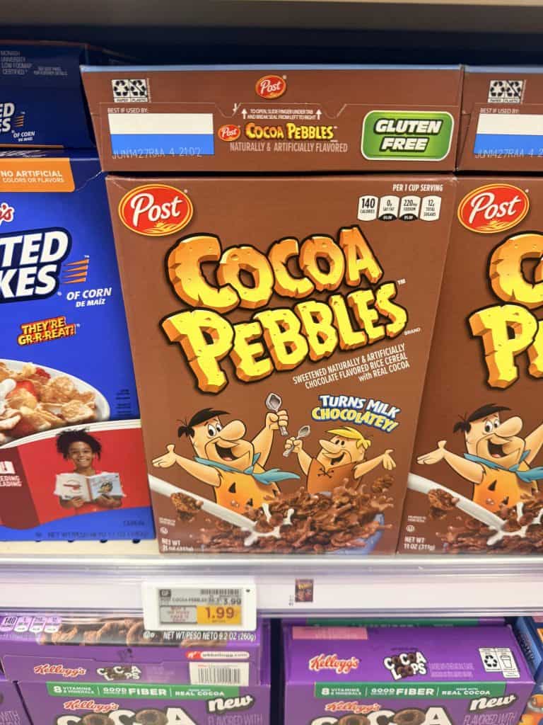 post pebble cereal kroger shelf image (1)