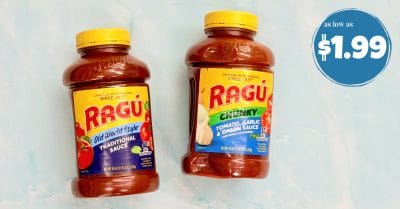ragu pasta sauce kroger krazy
