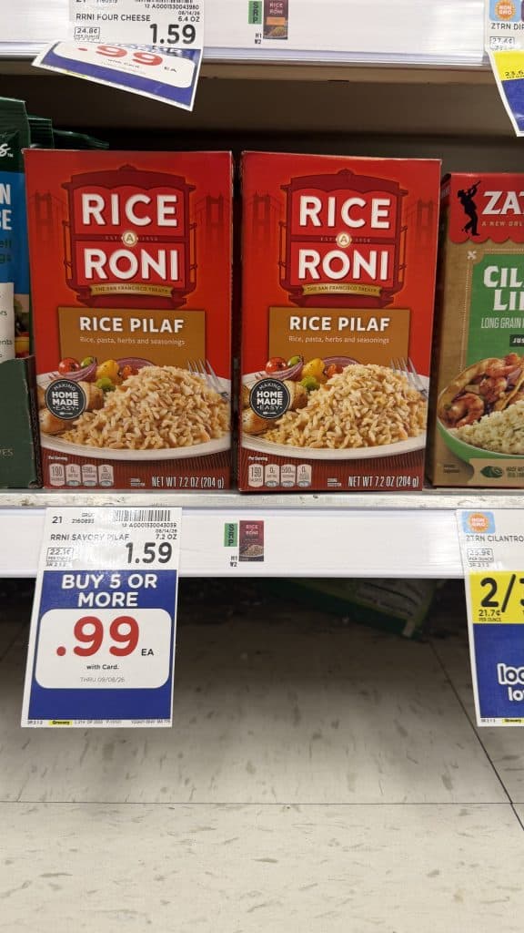 rice a roni kroger shelf image (1)