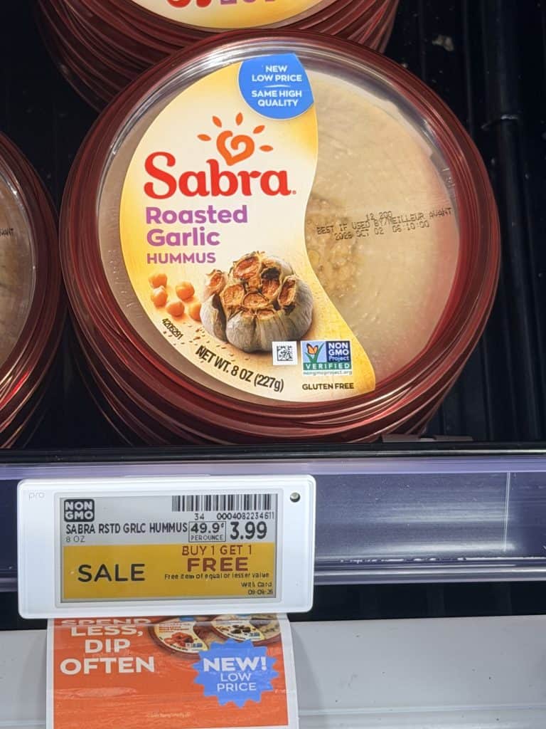 sabra hummus kroger shelf image (3)