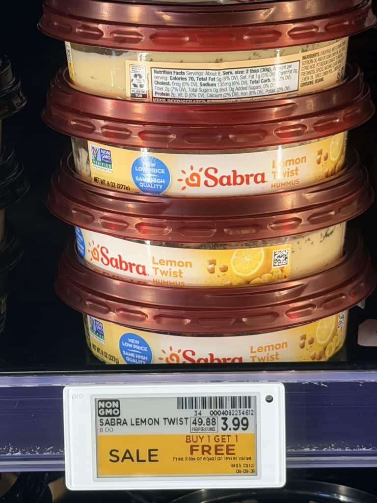 sabra hummus kroger shelf image (3)