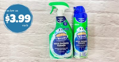 scrubbing bubbles mega shower foamer kroger krazy