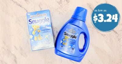 snuggle fabric softener and dryer sheets kroger krazy
