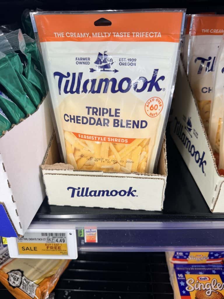 tillmook cheese kroger shelf image (1)