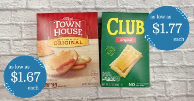 _town house and club crackers kroger krazy