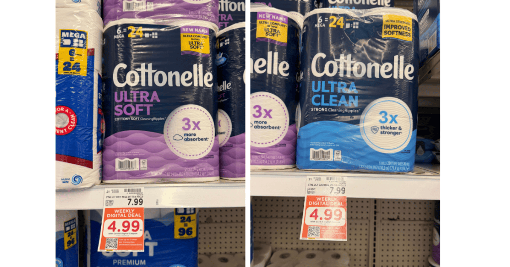 cottonelle tp kroger shelf image