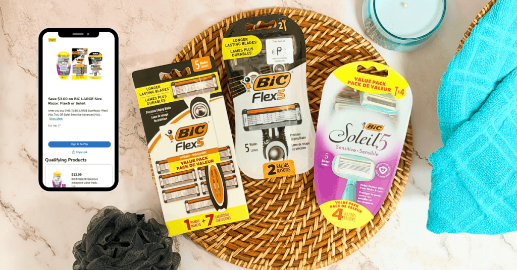 BIC Disposable Razors Kroger Digital Coupon