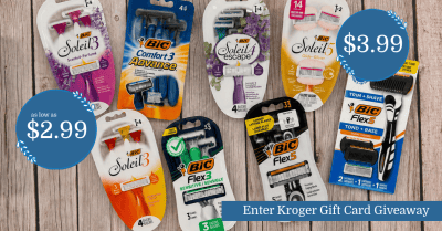 BIC Disposable Razors Kroger Krazy (1)
