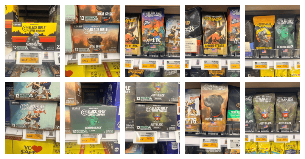 Black Rifle Coffee Co Kroger shelf image