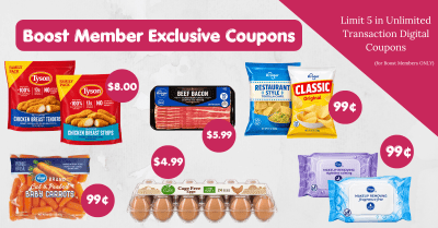 Boost Member Coupons Kroger Krazy