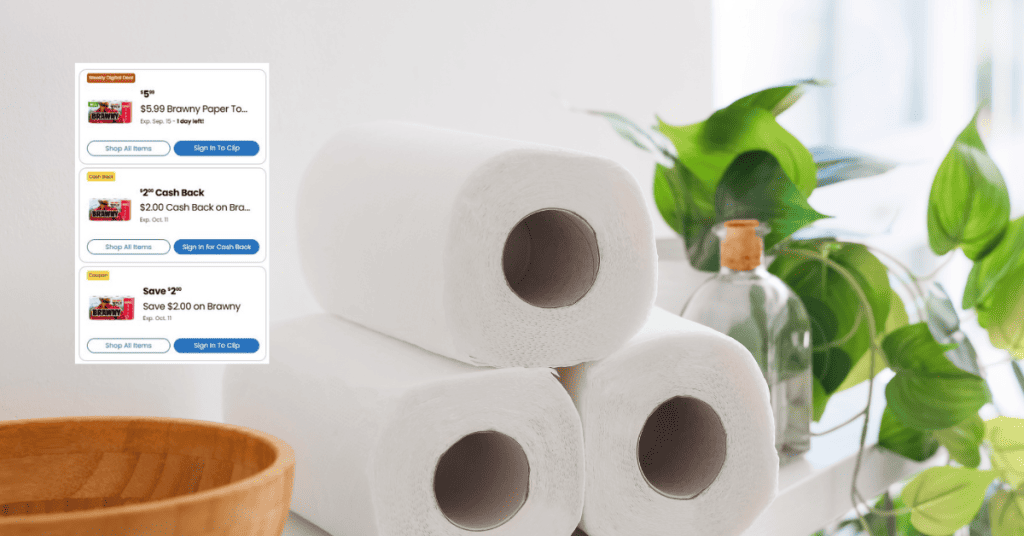 Brawny Paper Towels Kroger Digital Coupon
