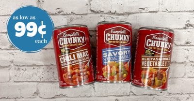 Campbell's Chunky Soup kroger krazy