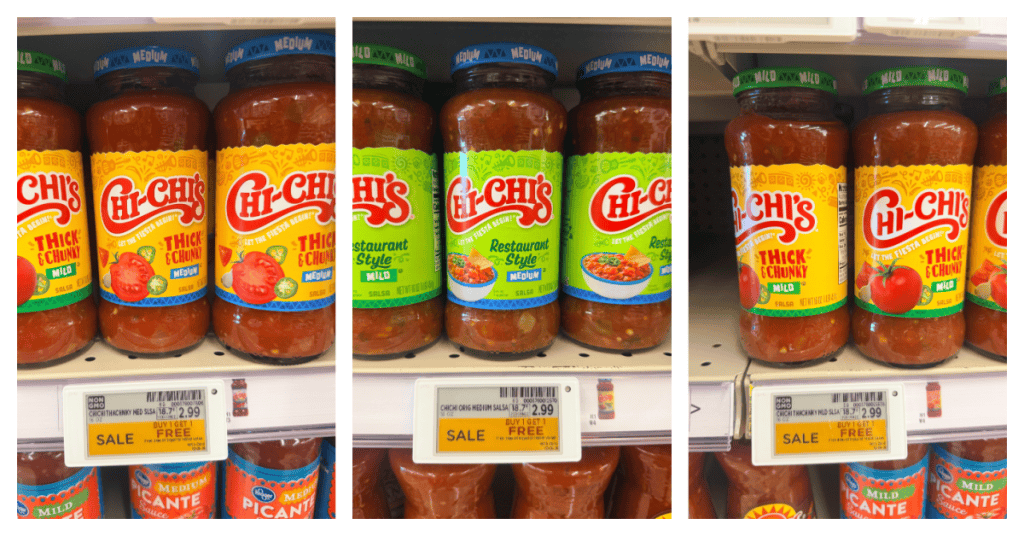 Chi-Chi's Salsa Kroger shelf image