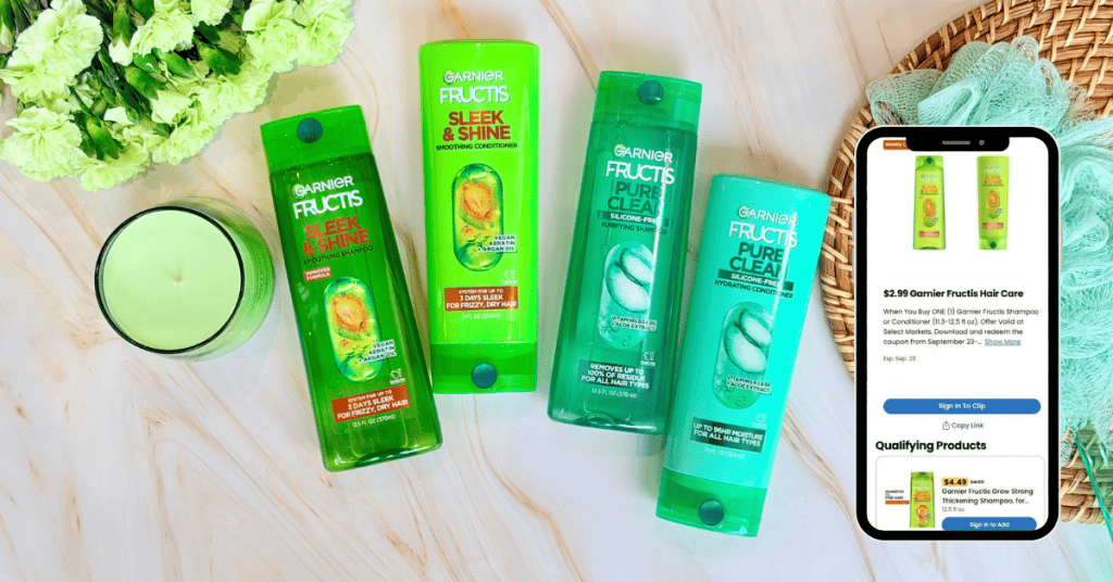 Garnier Fructis Kroger Digital Coupon
