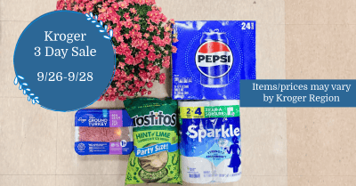 Kroger 3 Day Sale Kroger Krazy
