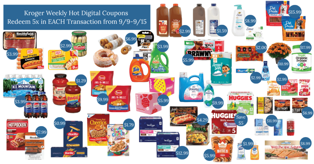 Kroger Weekly Hot Digital Coupons 99-915