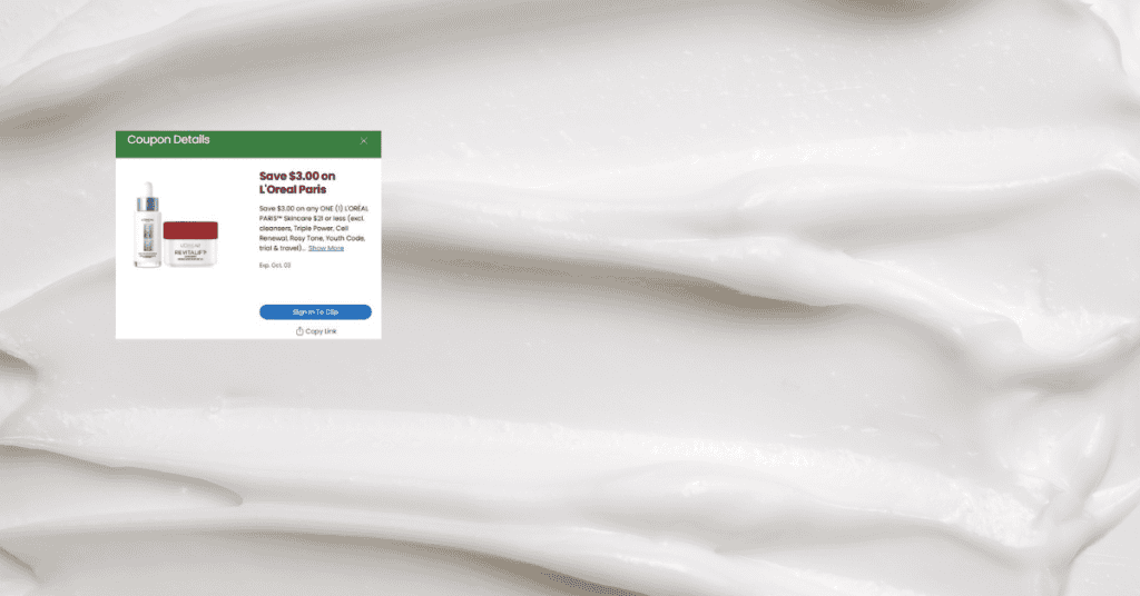 L'Oreal Paris Collagen Moisture Kroger Digital Coupon