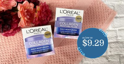 L'oreal Paris Collagen MOisture Filler Daily Moisturizer Kroger Krazy