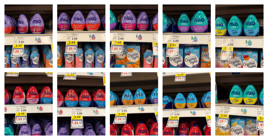 Mio Kroger shelf image