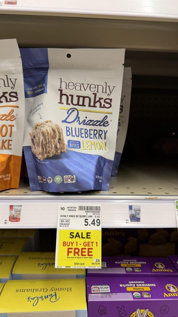 Heavenly Hunks Kroger Shelf Image