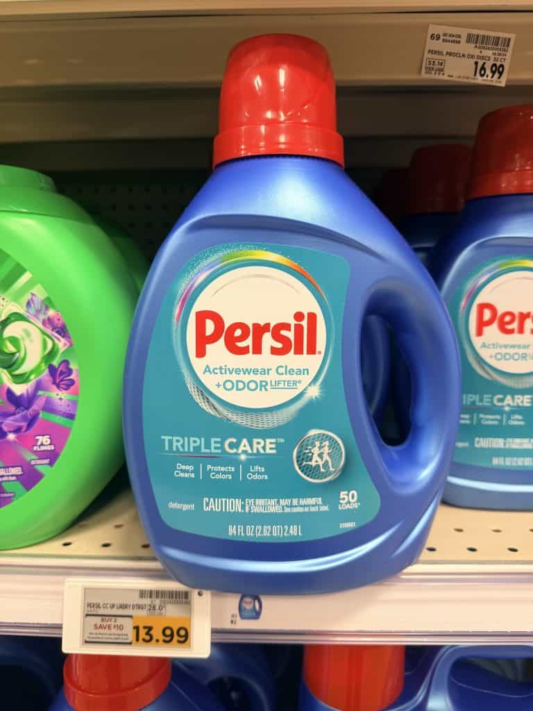 Persil Laundry Detergent Kroger Shelf Image